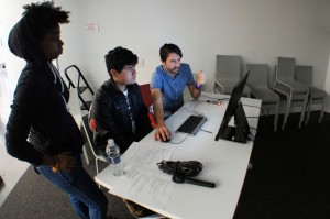 Kids coding at Playtech