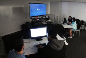 Kids coding at Playtech