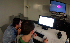 Kids coding at Playtech